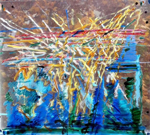 Implementation of the organ work „Light and Dark“ by Sofia Gubaidulina in painting